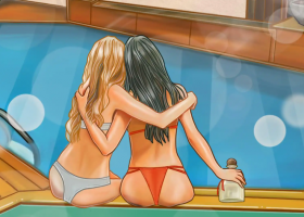 【欧美SLG/汉化/动态】模糊的线条0.3f汉化版【PC+安卓/1.63G/更新】【欧美SLG/汉化/动