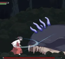 [ACT/动态/机翻+AI文本/像素/巫女/触手/异种X]退魔巫女稻芽/退魔巫女イナメ[PC/1.20G]